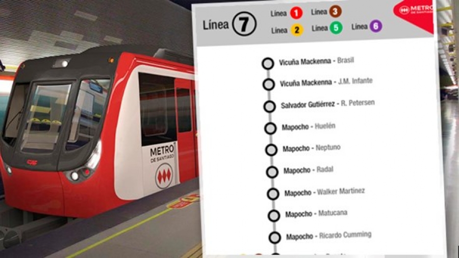 Metro descartó modificación en el trazado de la futura Línea 7